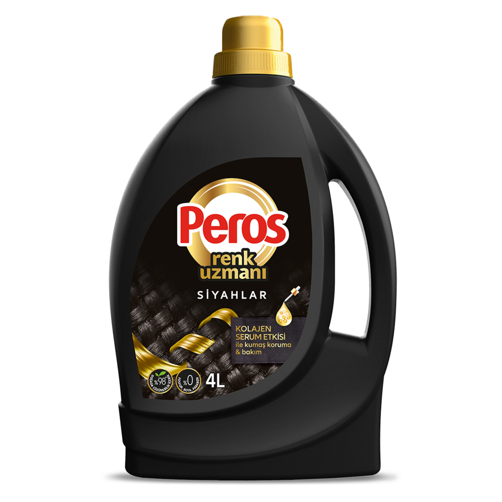 Peros Sıvı Bakım Çamaşır Deterjanı Siyahlar 4 L Peros Sıvı Bakım Çamaşır Deterjanı Siyahlar 4 L